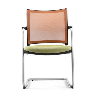 China Mesh Chair Supply Project Office Building Project Low Back Mesh Conference Waiting Room Chair for sale