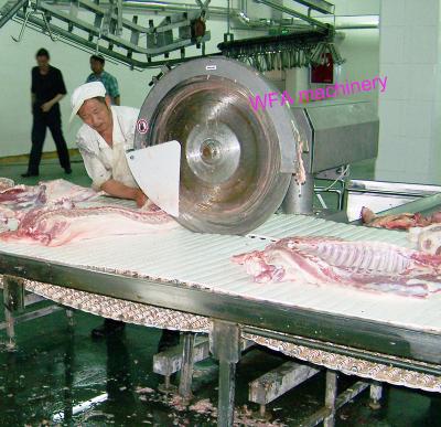 China Customized Professional Slaughter Line Pig Slaughter Paragraph Saw For Slaughterhouse Factory for sale