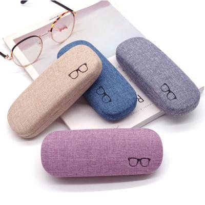 China Fashion And Luxury Colorful Hard Folding Wooden Optical Glasses Case For Old Man for sale