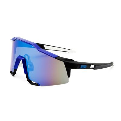 China Sports Frame Men's Riding Glasses Full Shine Color Big Frame Sunglasses Polarized Sunglasses Women's Outdoor Sports Cycling Glasses for sale