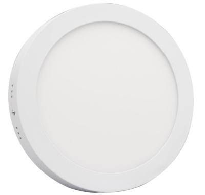 China 4000k Super Slim Led Panel Light 24w Surface Mounted Round Office Home Pendant Lighting Hall for sale