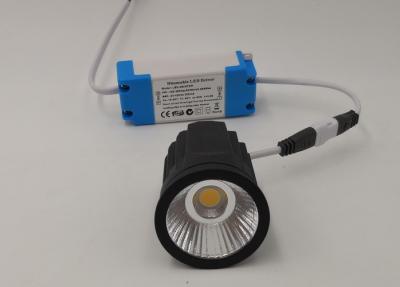 China o lúmen de 18 watts de altura MR16 conduziu o preto terminal Dimmable da base CRI80 PF0.9 do projetor residencial à venda