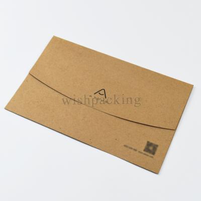 China FSC Recyclable Wholesale Creative Customized Customized Wish Envelope Bags Kraft Paper With Your Own Logo For Letter for sale