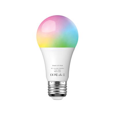 China Residential 10w Wifi Light Bulb RGB Smart Color Changing Led Bulb Work With Alexa Google Home E26 E27 for sale