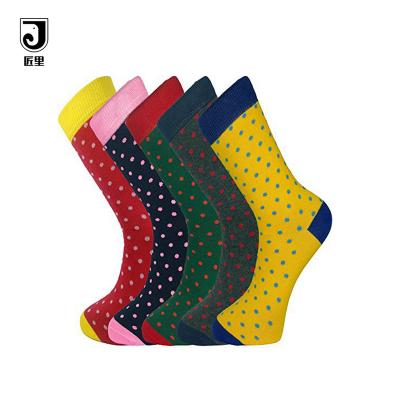 China JL-A347 Polka Dot Viable Socks For Mens Fashion Mens Socks for sale