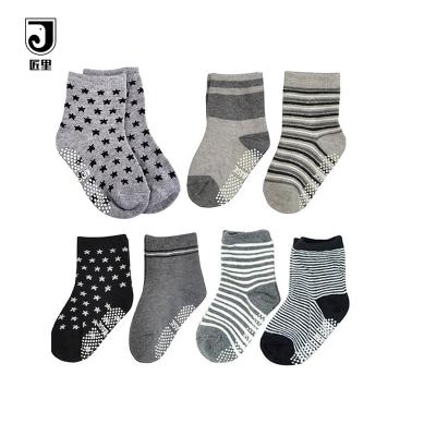 China JL-A612 Baby Anti Slip Socks Viable Grab Kids Non Silicone Baby Skid Socks Wholesale for sale