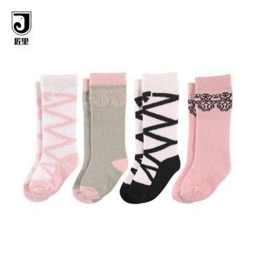 China JL-A1245 Sustainable Baby Socks Baby High Socks Long Long Socks For Babies for sale