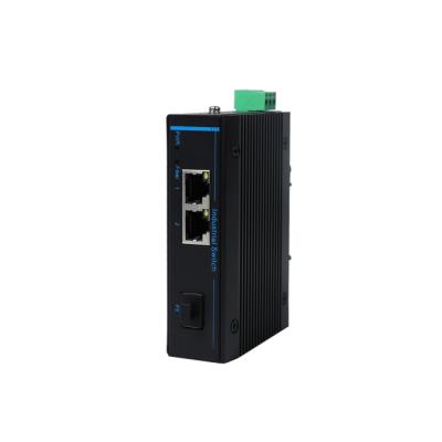 China Industrial Ethernet Switch 2 Port 100Mbps RJ45 Input Network Switch Din Rail Ethernet Switch A6-212F for sale