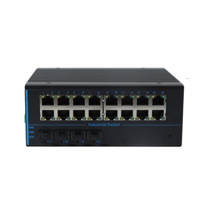 China LACP DC48V-57V 8*10/100/1000M Ports + 4 fiber port switch support IEEE802.3af/IEEE802.3at POE protocol switch for sale