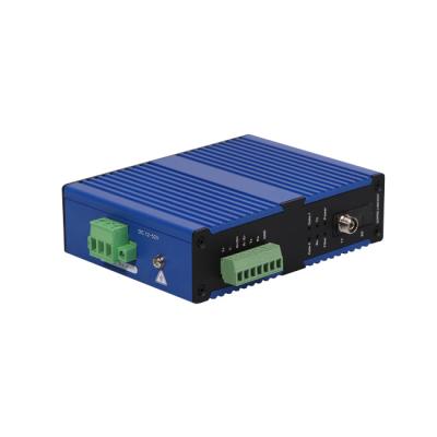 China FTTH 2 Channel RS485/RS422/RS232 Singlemode Serial Bidirectional Data Fiber Optic Converter for sale