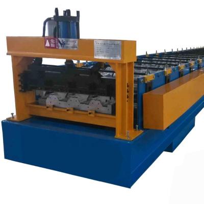 China Building Material Shops Steel Structure Floor Decking Roll Forming Machine for sale