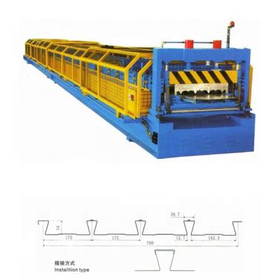 China Best price hotels tile making machine for metal floor decking machine for sale