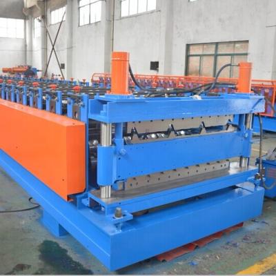 China Hotels Double Layer Galvanized Sheet Roll Forming Machine Double Layer Roll Forming Machine for sale