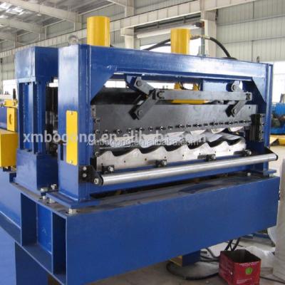 China Hotels Step Tile Making Machine Glazed Tile Panel Making Machine Metal Tile Forming Machine for sale