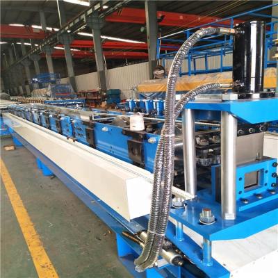 China 0.24-0.4mm gutter equipment/steel water gutter forming machine/cutter forming equipment for sale