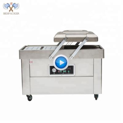 China Chemical Multifunctional Special Sausage Dual Chamber Vacuum Packing Machine For Commodities for sale