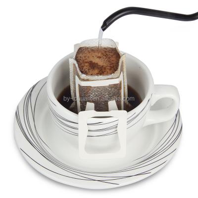 China Viable 50Pcs/Pack Coffee Drip Cup Filter Bags Hanging Cup Coffee Filters Coffee and Tea Tools for sale