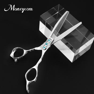 China Thinning Scissors Professional Hair Scissors Cut Hair Cutting Salon Hair Cutting Curved Thinning Set Incn 5.5 6 Inch for sale