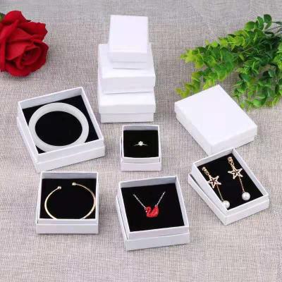 China Custom made custom logo jewelry packaging small jewelry paper box joyero packaging logo jewelry box for sale