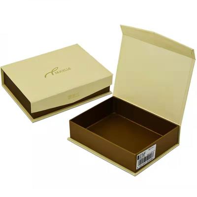 China Custom Biodegradable Cosmetic Gift Boxes Clamshell Cover World Box Book Gift Box for sale