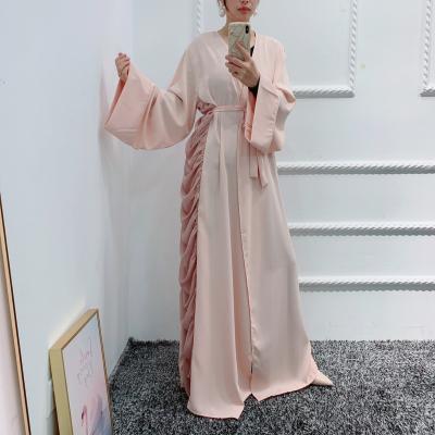 China 2022 Hot Selling Polyester Fashion Casual Womens Clothing Muslim Long Sleeve Dresses Women Abaya Dubai Kaftan African Islamic Dress for sale