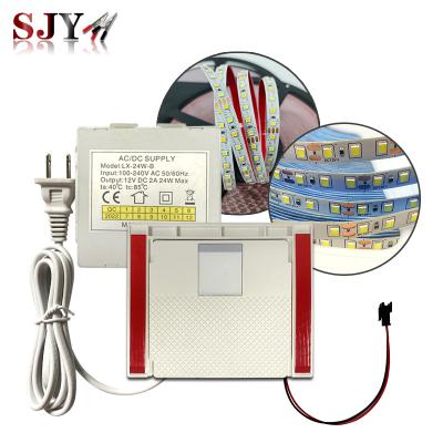 China Input 110V 240V 24W 2A Anti-fog Relay Button Mirror Lighting Touch Sensor Dimmer Switch with Internal Power Supply MTH-1201-B03 for sale