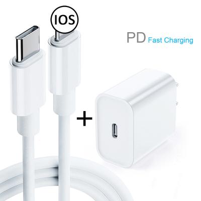 China Mobile Phone MOQ 1 pcs SAMPLE EU US UK Power Adapter REAL 20W PD Fast Charger for Apple iPhone 13 14 Pro Max Charger for sale