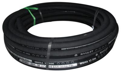 China Rubber 4 Layer Steel Wire Spiral Hydraulic Hose SAE 100R13 for sale