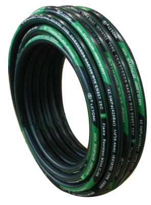 China Synthetic Rubber Steel Wire Braided Hose for sale