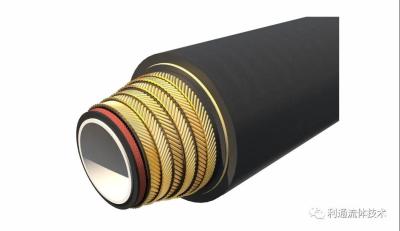 China Super Wear Resistant Acid Fracturing Hose High Speed Transportation Of Abrasive Materials for sale