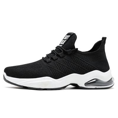 China Fashion Trend Factory Walking White Men's Sneakers Breathable Sports Shoes New Styles Fancy Logo Custom Shoes For Men for sale