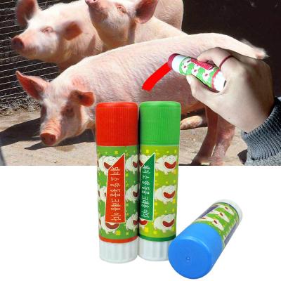 China Marking On Body Animal Pencil Colored Veterinary Marking Livestock Body Pencils Pig Mark Crayon For Sale for sale