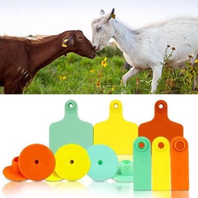 China Factory Price Durable Chinese Custom Animal Identification Cattle Ear Tag For Cattle Pig Goat Sheep Goat Cow for sale