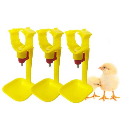 China Poultry Farm Factory Direct Supply Automatic Poultry Chickens Water Nipple Drinker With Bowl for sale