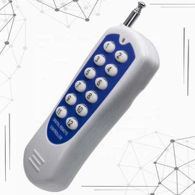 China 12V 12 Channel RF 433MHZ Auto Wireless Relay Remote Control Switches Two 16-Key Transmitter And 4 Receive for sale