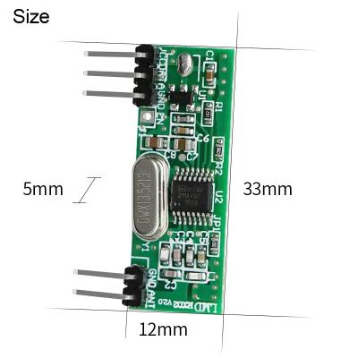 China 4 ch 315Mhz 2262/2272 auto wireless remote control receiver module for sale