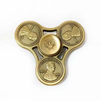 China Wholesale Anti Fidgeting Person FLASHING Toy New Dazzling Fingertip Gyro Toy Zinc Alloy Hand Spinner Effort for sale