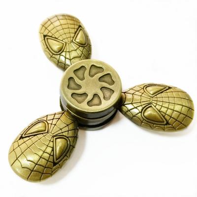 China Wholesale Anti Fidgeting FLASHING Toy New Dazzling Fingertip Gyro Strain Toy Metal Alloy Material Hand Spinner for sale