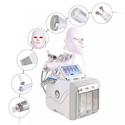 China Hot Sale Weight Loss 6 in 1 Mesotherapy Machine with Multifunctional RF Oxygens Microdermabrasion Spray Gun for Skin Rejuvenation for sale