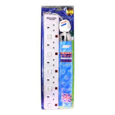 China Factory Supply Good Quality Universal 5 Way Extension Residential / General Purpose Socket for sale