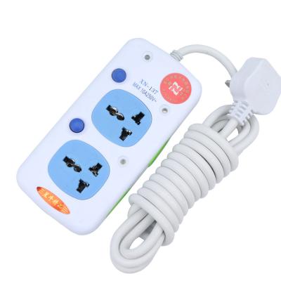 China Good Price Safety High Power 2 Way Switch Independent Light Electric Display Extension Portable Power Socket for sale