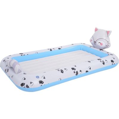 China Foldable Kids Furniture Assembled 143cmx83cmx42cm Outdoor Raccoon Kids Bed Air Mattress Air Bed Furniture Modern Home Air Mattress for sale