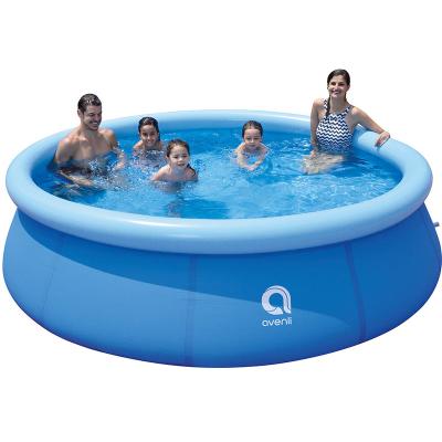 China Easy Install QUICK SET Outdoor POOL Blue 300cmX76cm Bath Over Ground Pool Over Ground Outdoor Pool for sale