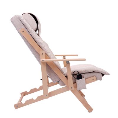 China Foldable Zero Gravity Massage Chair 4d New Full Body Massager Relax Massage Chair Wooden Beech For Sale for sale