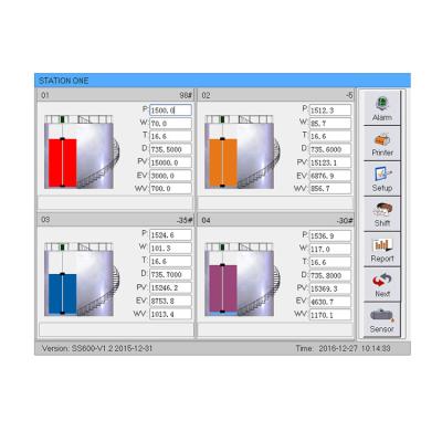 China Auto oil depot fuel level tank measuring console for oil depot for sale