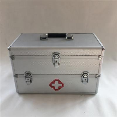 China Logo Aluminum First Aid Medical Emergency Cabinet Portable Promotional Custom Carrying Case for sale