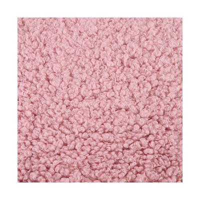 China Factory Wholesale 850gsm Pokhara Polyester 850gsm Pokhara Lamb Roll Sherpa Fleece Fabric Custom Soft Winter Coats Breathable for sale