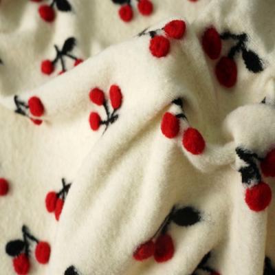 China Solid Color Soft Polyester Flannel Plush Microfiber Pajamas Breathable Printed Fabric Skin-Friendly for sale