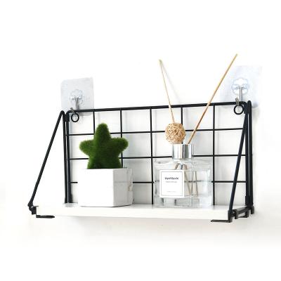 China Multifunctional Wall Mounted Type Wall Mounted Living Room Decor Wall Storage Racks for sale