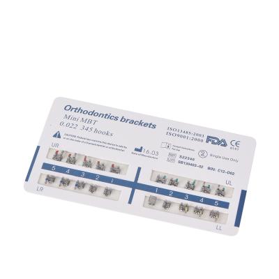 China Durable Wholesale Hot Selling Dental Standard Medical ortodoncia Orthodontic Brackets for sale